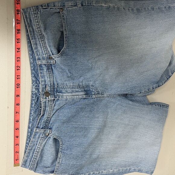 Chico’s Additions Bootcut Jeans Size 3 (16) Blue High Rise Light Wash Stretch - Picture 7 of 10